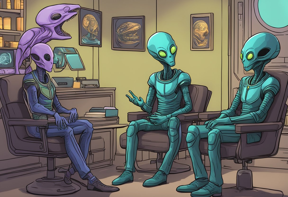 joe rogan alien podcasts
