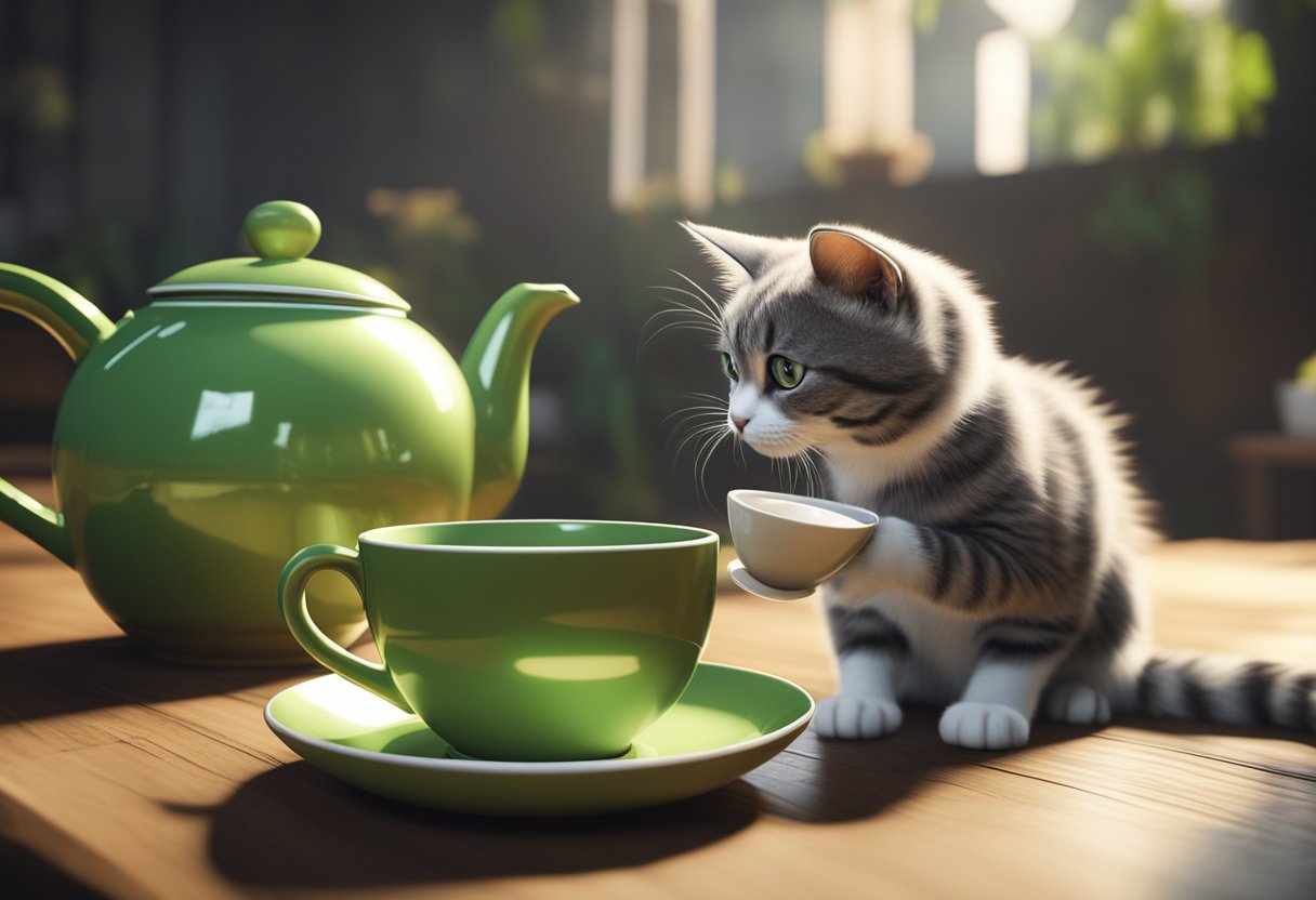 Can Cats Drink Green Tea? Feline Connoisseurs Reveal the Truth! Happy