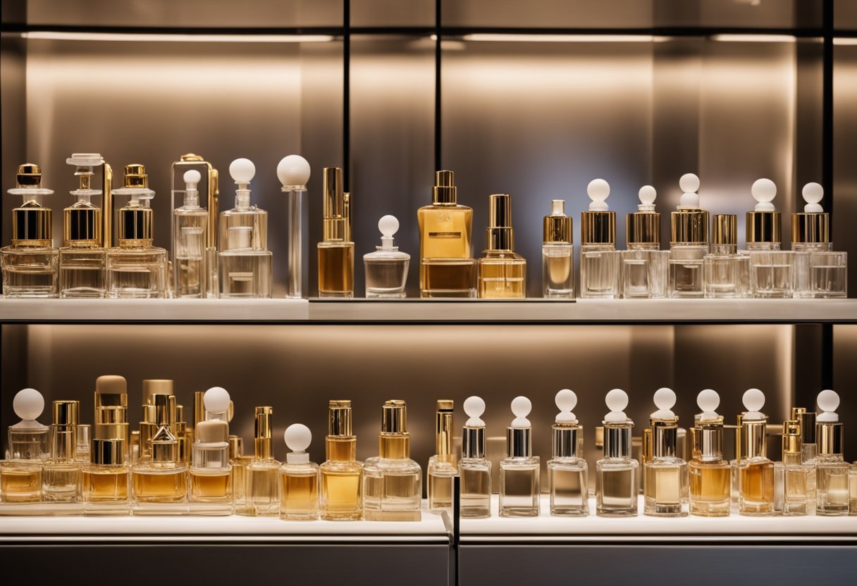 perfume organizer ideas shelves