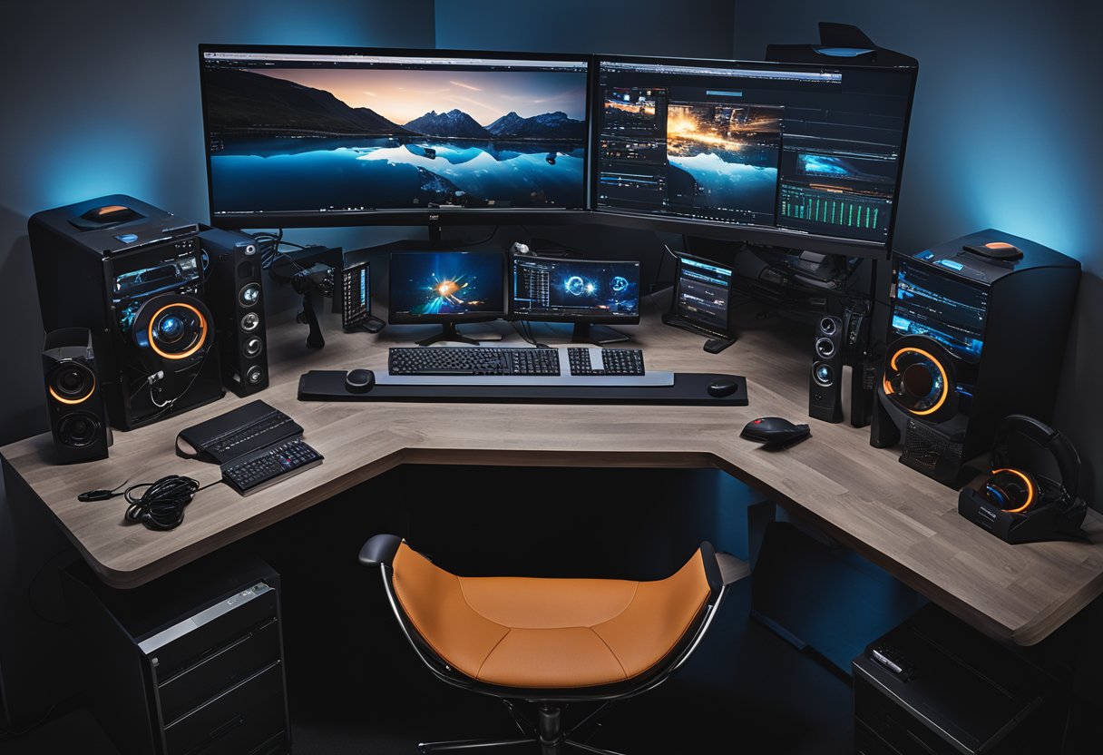 A Professional Working Setup ~ Position Is Everything