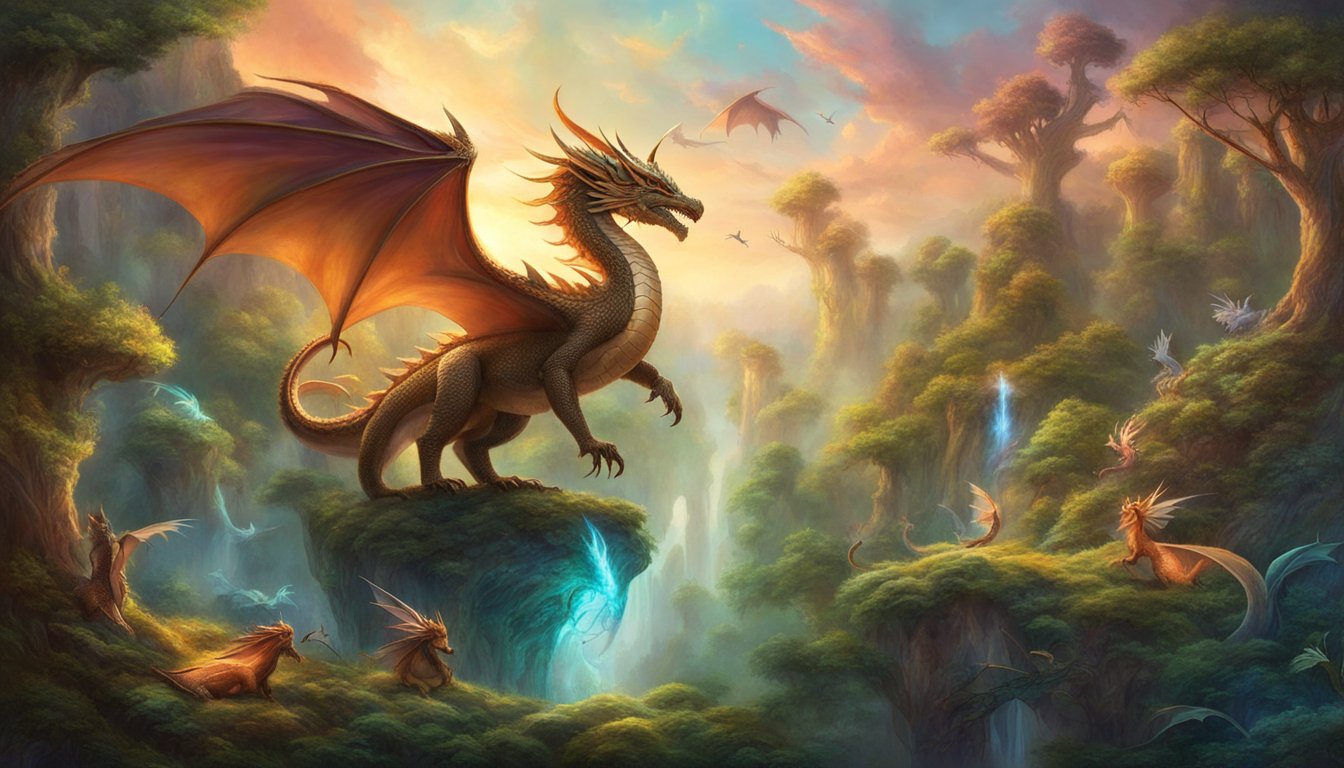 Types of Dragons: An Illustrated Guide to Dragon Varieties