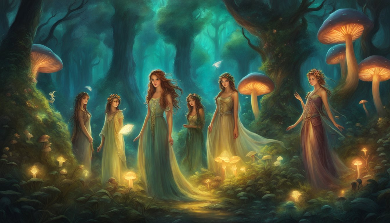 Types Of Nymphs: Understanding Mythological Spirits Of Nature