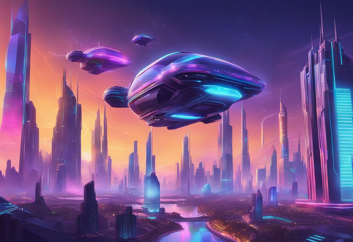 Metaverse flying cars