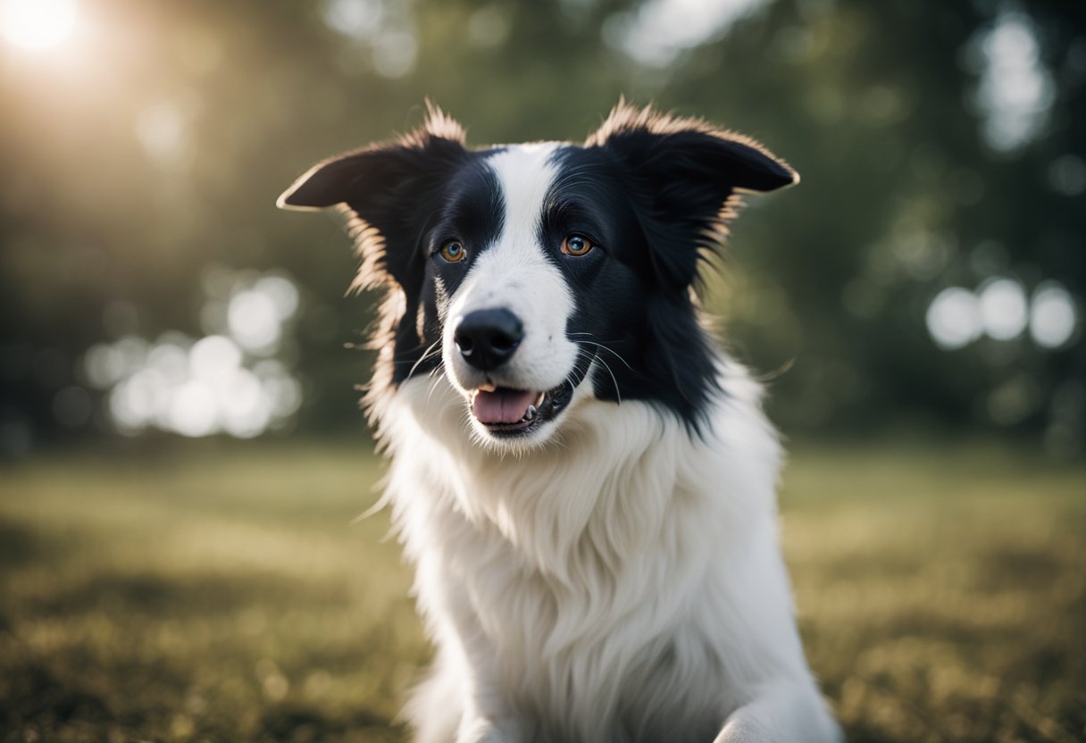 Border Collie Keeps Scratching