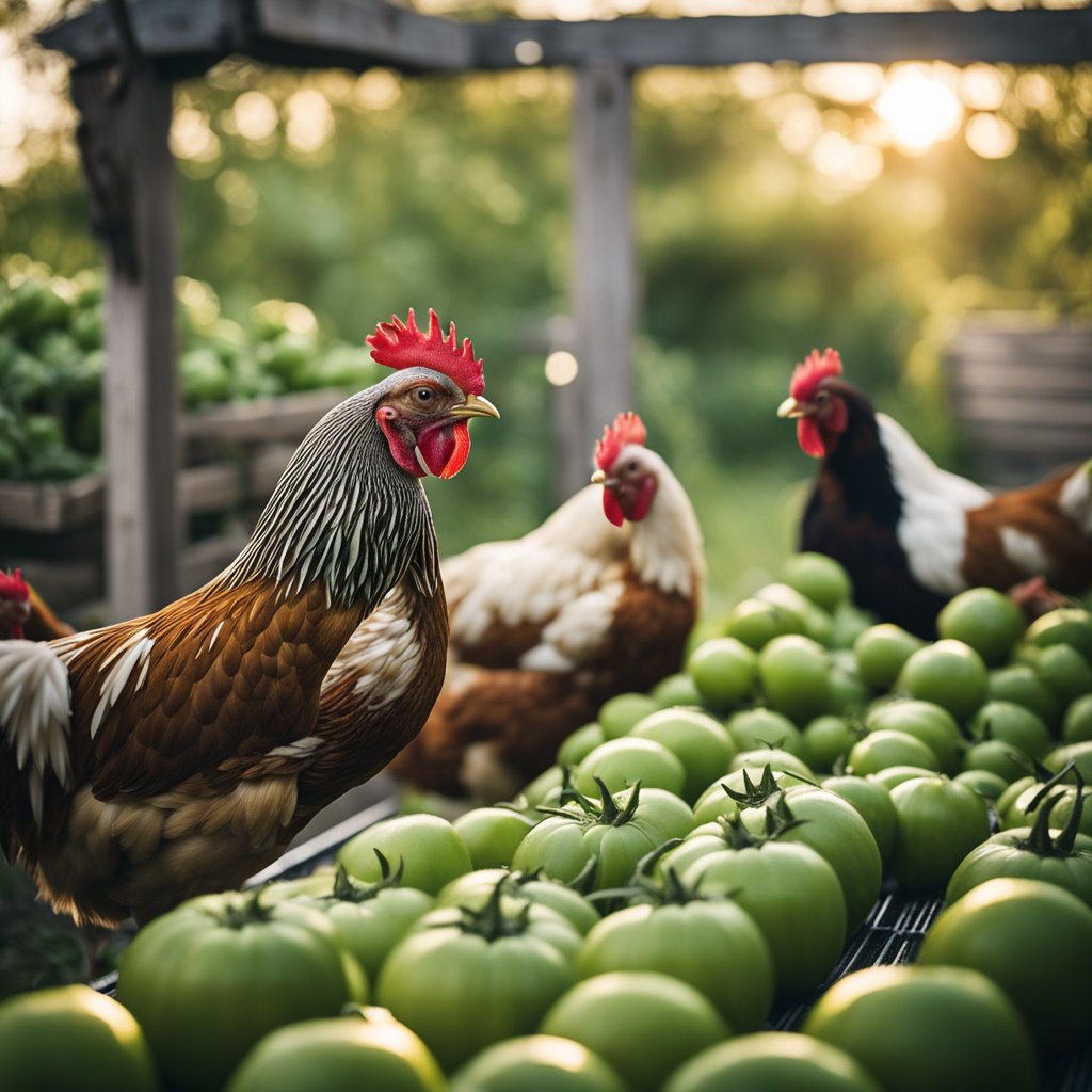 Can Chickens Eat Green Tomatoes? A Quick Guide