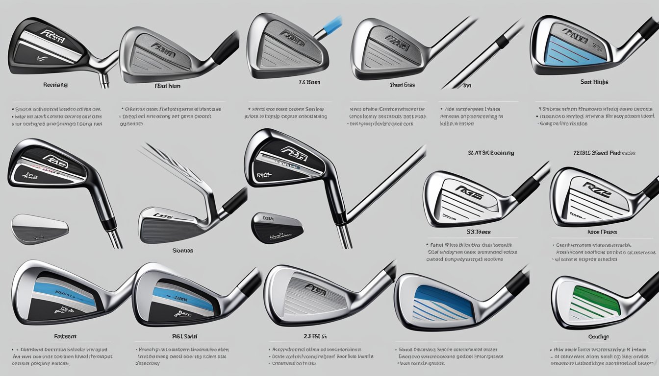 Fer De Golf RAM EZ3 #8 (8-iron) Pour Gaucher - Tige Acier Rigide, Occasion, Standard Loft/lie
