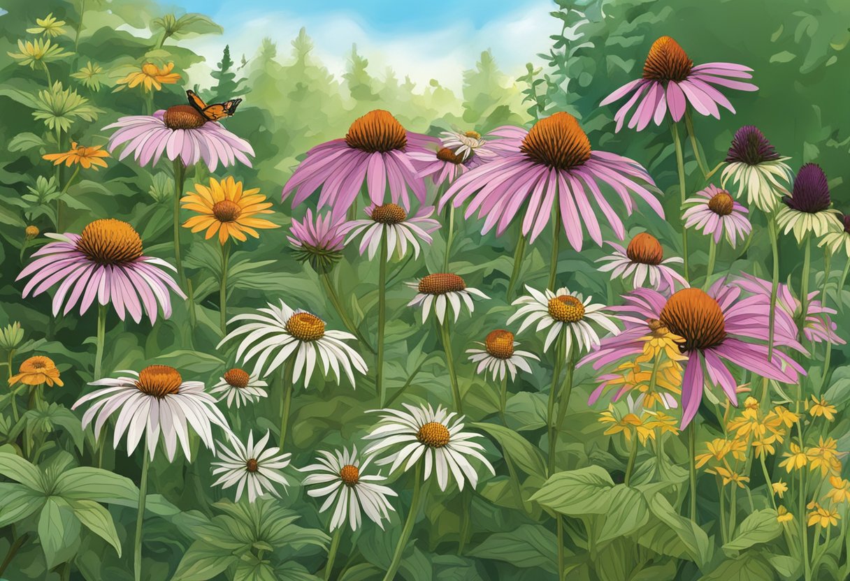 v2 3cbfq 9mdcj Companion Plants for Echinacea: What to Grow with Coneflower