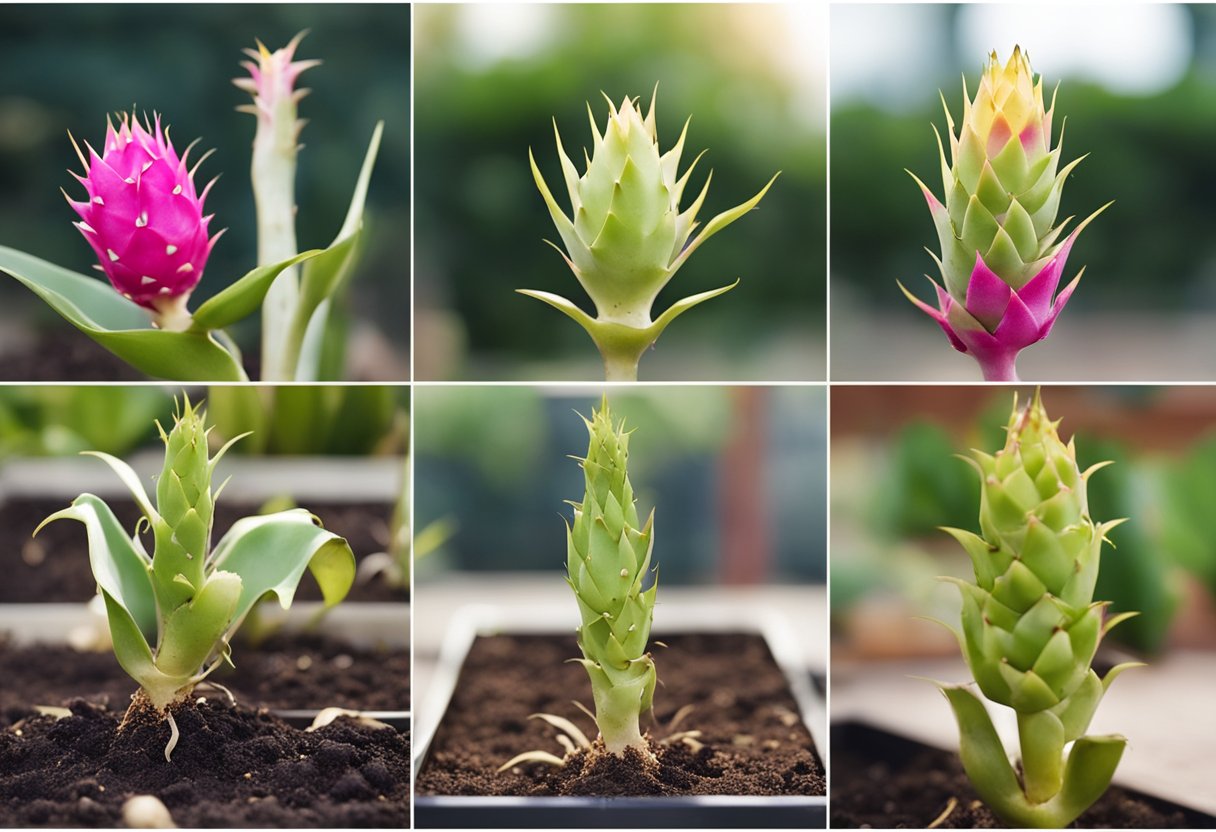 Dragon Fruit Growth Stages