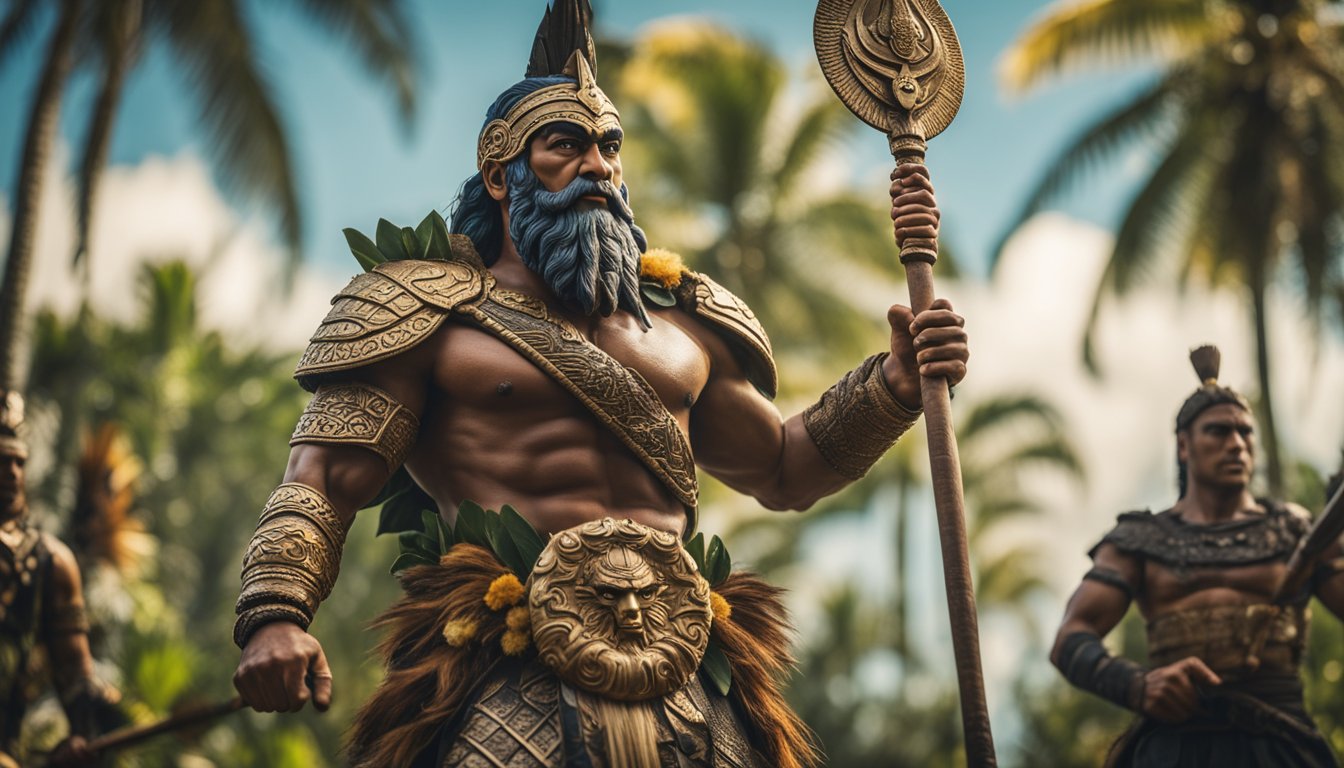 K? Hawaiian god of war