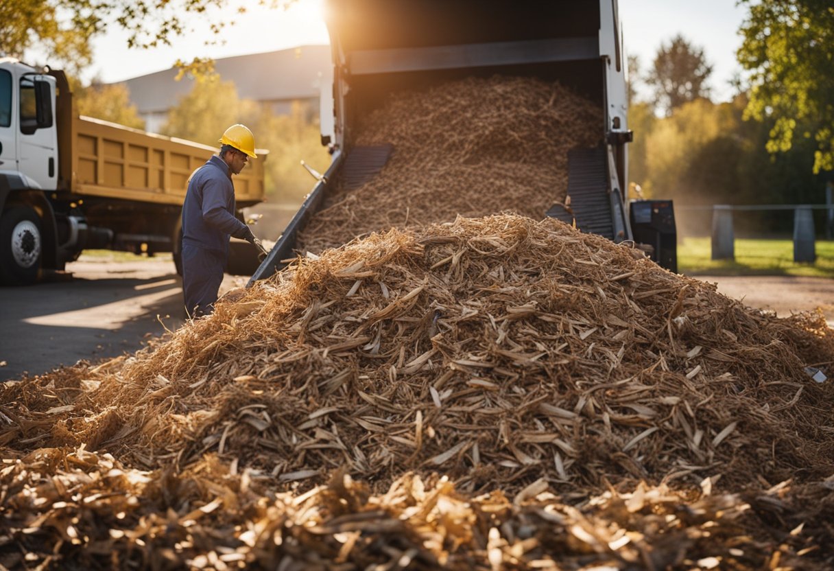 How mulch is made