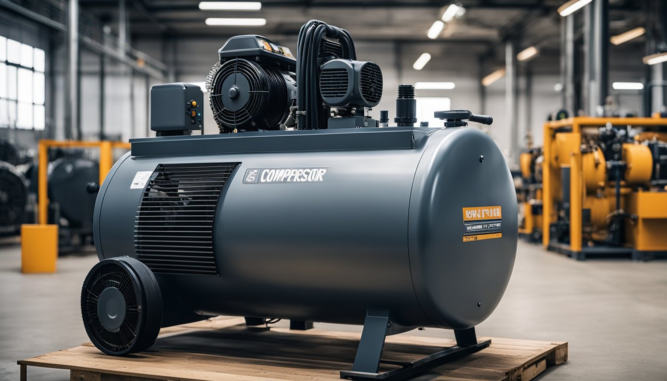 Industrial Air Compressor 120 Gallon