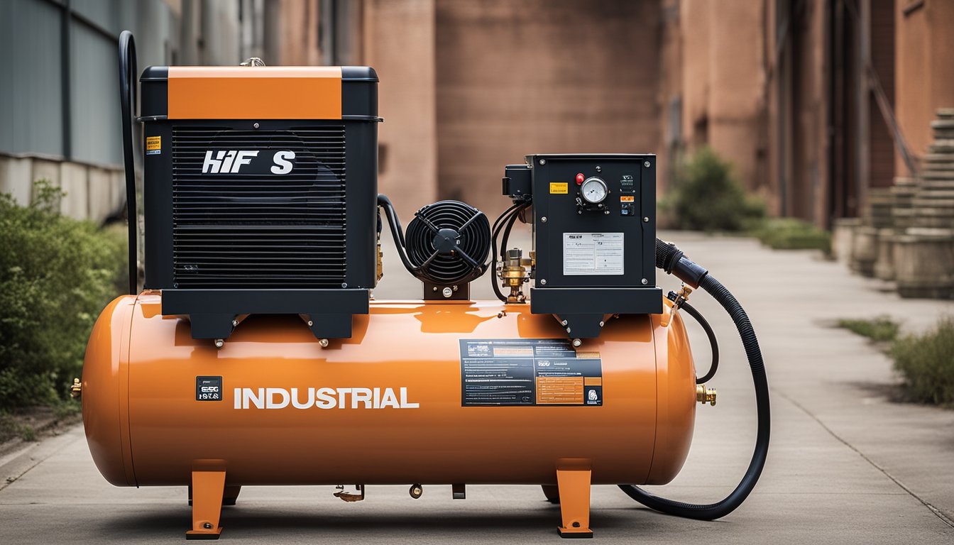 Industrial Air Compressor 120 Gallon