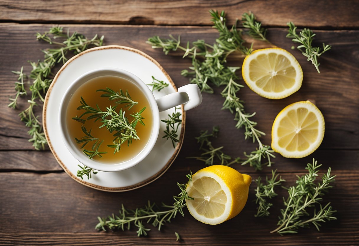 Thyme Tea for Cold and Flu