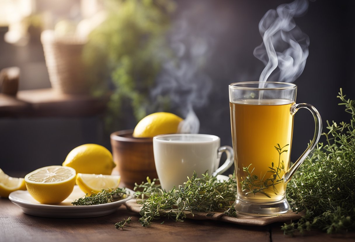 Thyme Tea for Cold and Flu