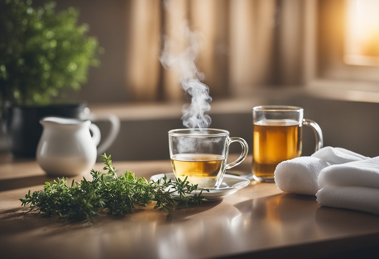 Thyme Tea for Cold and Flu