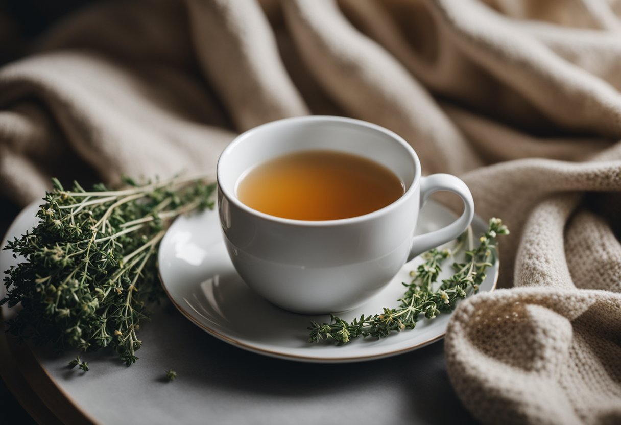 Thyme Tea for Cold and Flu