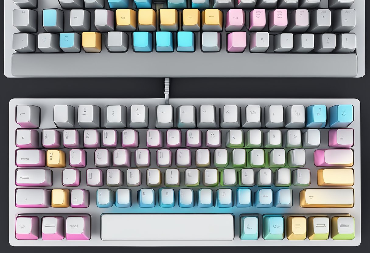 Qual a diferença entre teclado mecânico e teclado de membrana: Guia completo -1 Qual a diferença entre teclado mecânico e teclado de membrana: Guia completo -1
