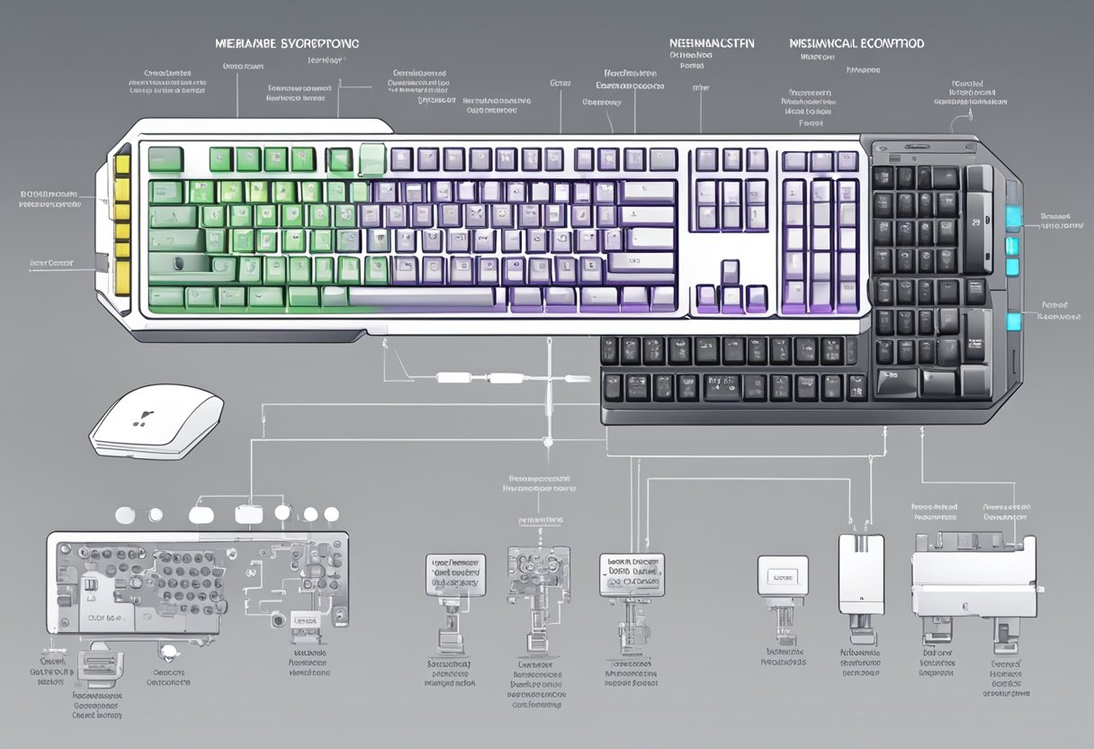 Qual a diferença entre teclado mecânico e teclado de membrana: Guia completo -1