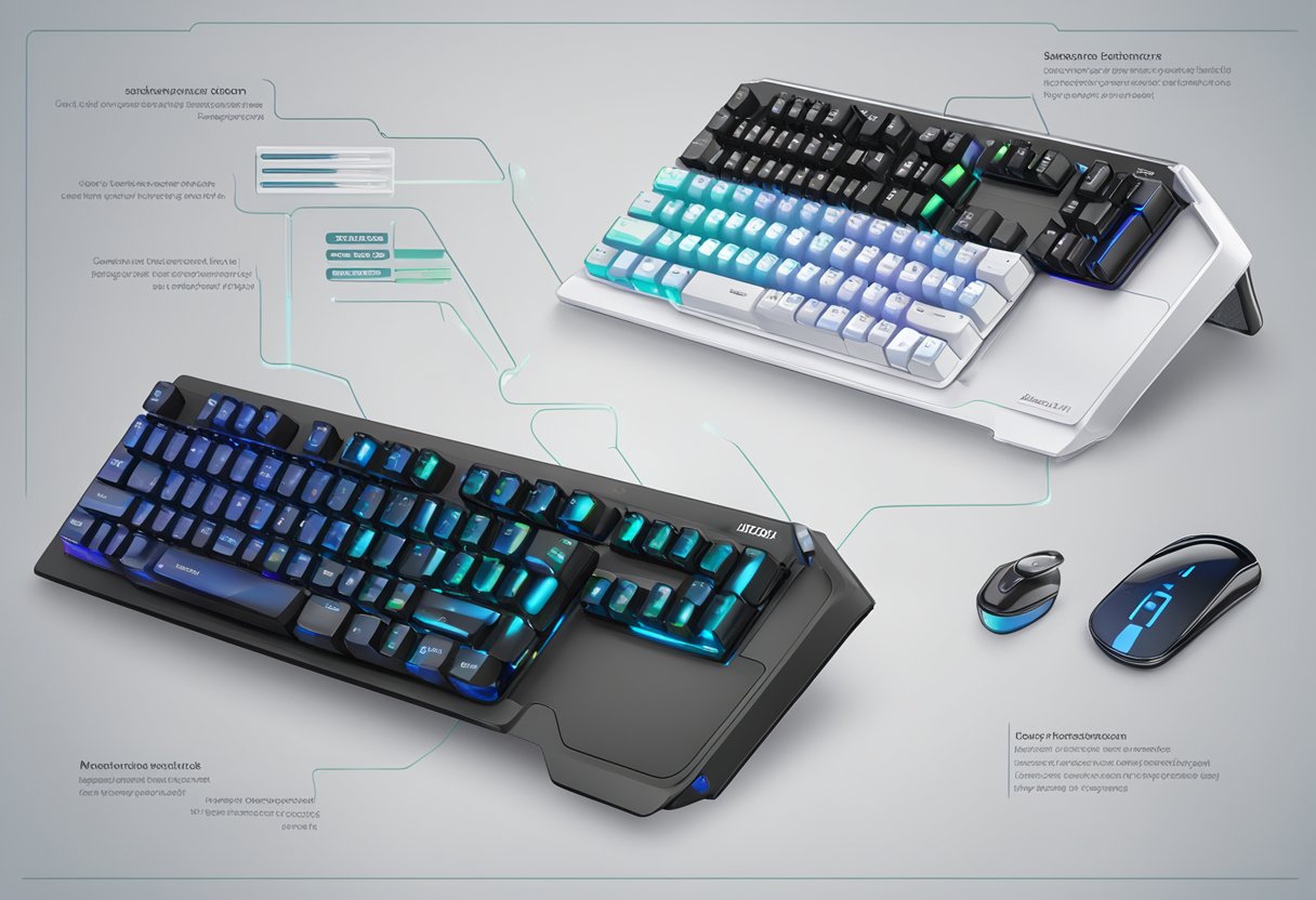 Qual a diferença entre teclado mecânico e teclado de membrana: Guia completo -1 Qual a diferença entre teclado mecânico e teclado de membrana: Guia completo -1