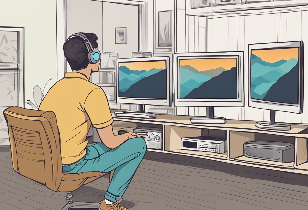 Vantagem ou Gambiarra? Usar a TV como Monitor -1