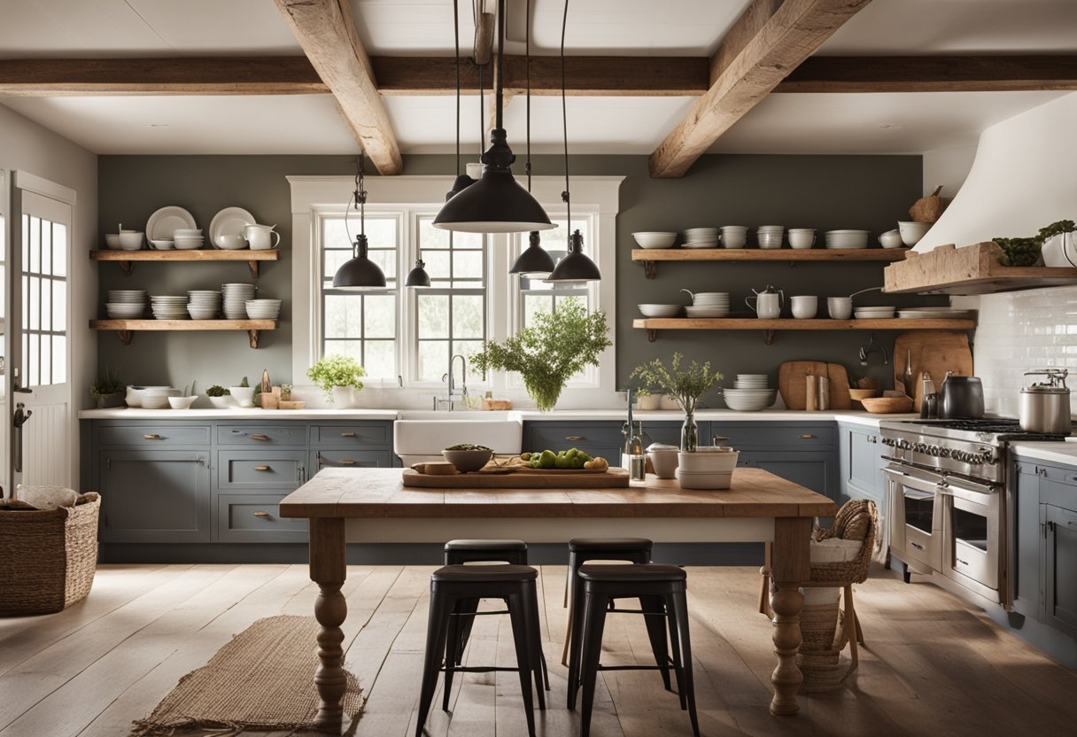 35 Farmhouse Kitchen Decor Ideas: Elevate Your Rustic Style - Quiet Joy ...
