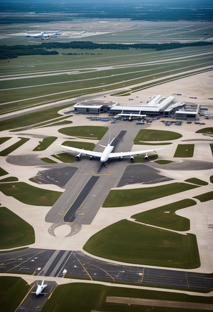 DFW Airport, one of Waco's top 5 largest international gateways.