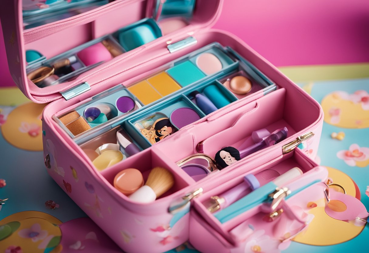 maleta maquiagem infantil princesas disney