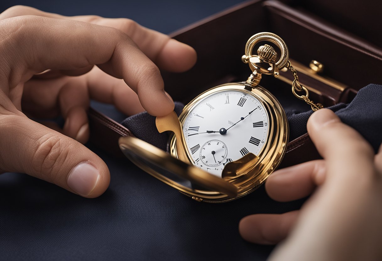 Pocket Watch Storage Case: Stylish Protection in 2024
Pocket watch in Case and hands