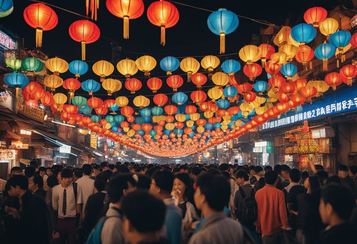 luci di capodanno in asia