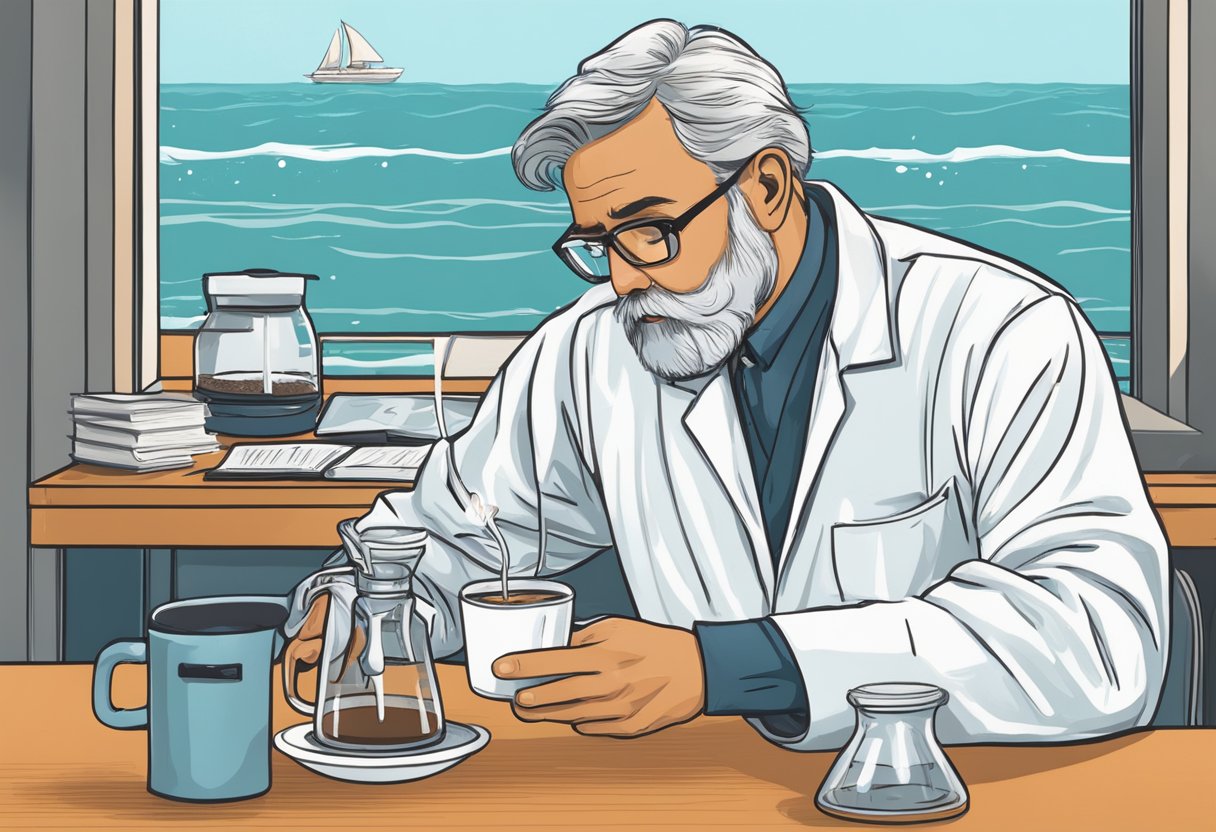 How Drinking Coffee Aids in Red Tide Research