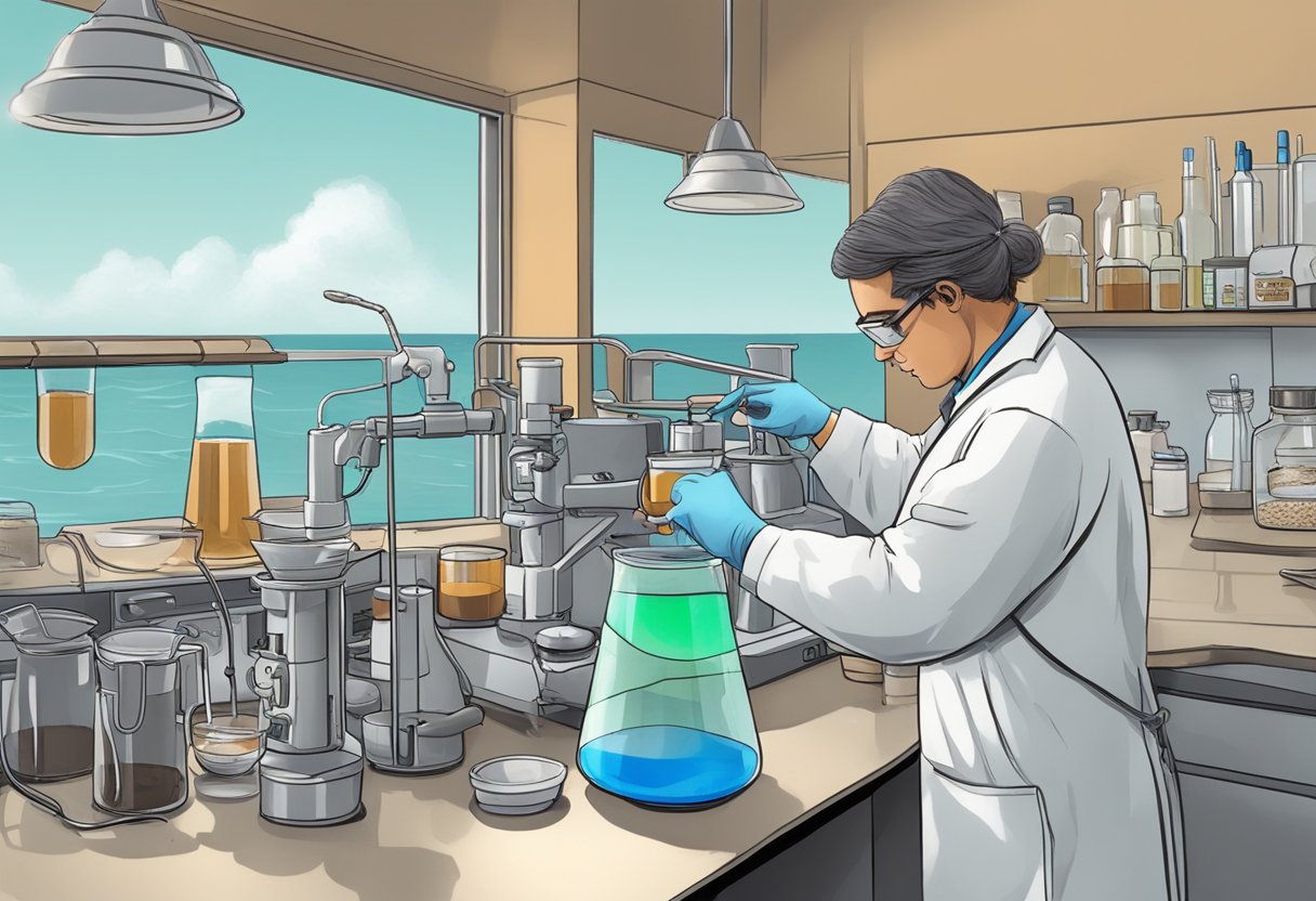 How Drinking Coffee Aids in Red Tide Research