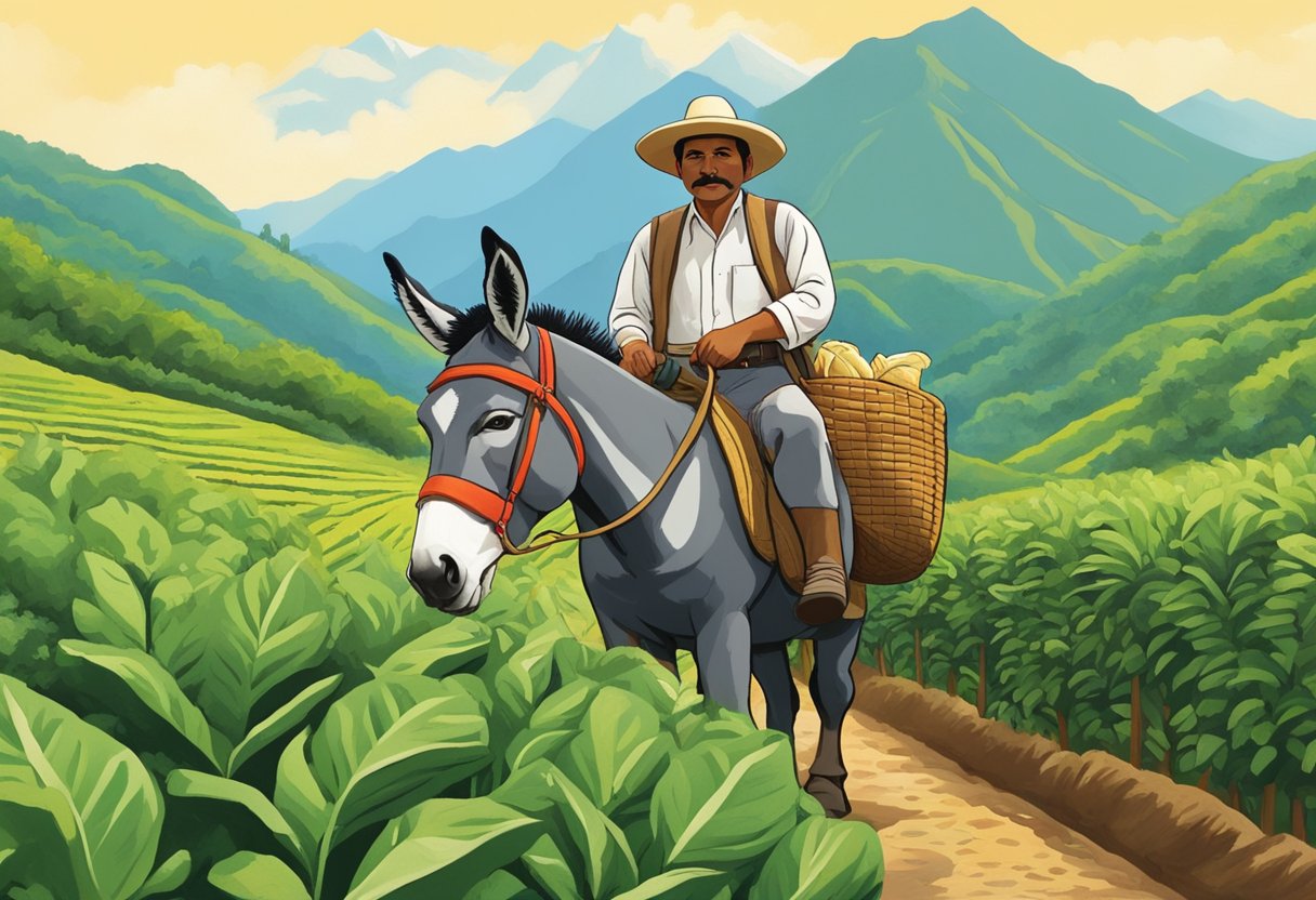 Juan Valdez and His Donkey