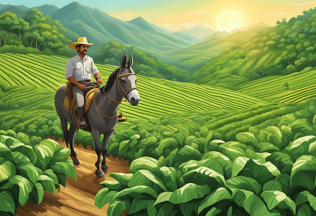 Juan Valdez and His Donkey