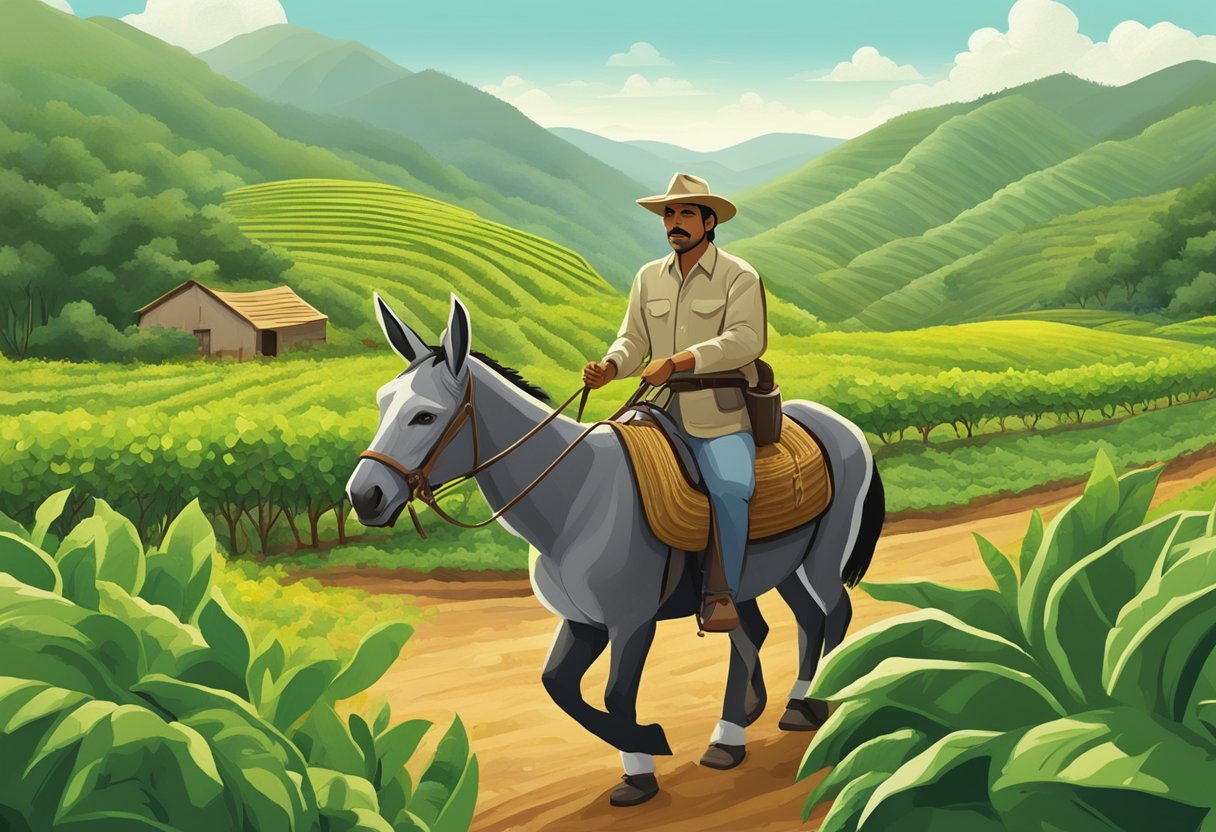 Juan Valdez and His Donkey