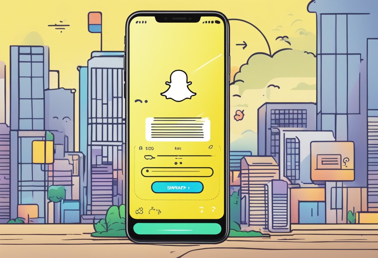 Snapchat On a Mobile ~ Position Is Everything