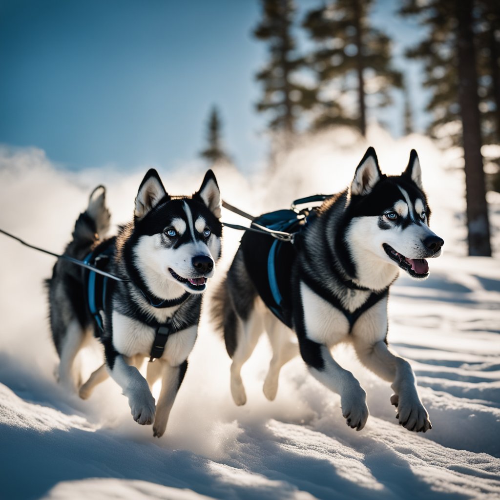 Dog-Sledding Colorado huskies, Dream