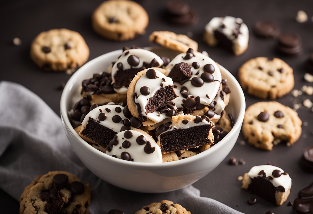 Cookies and cream fudge  