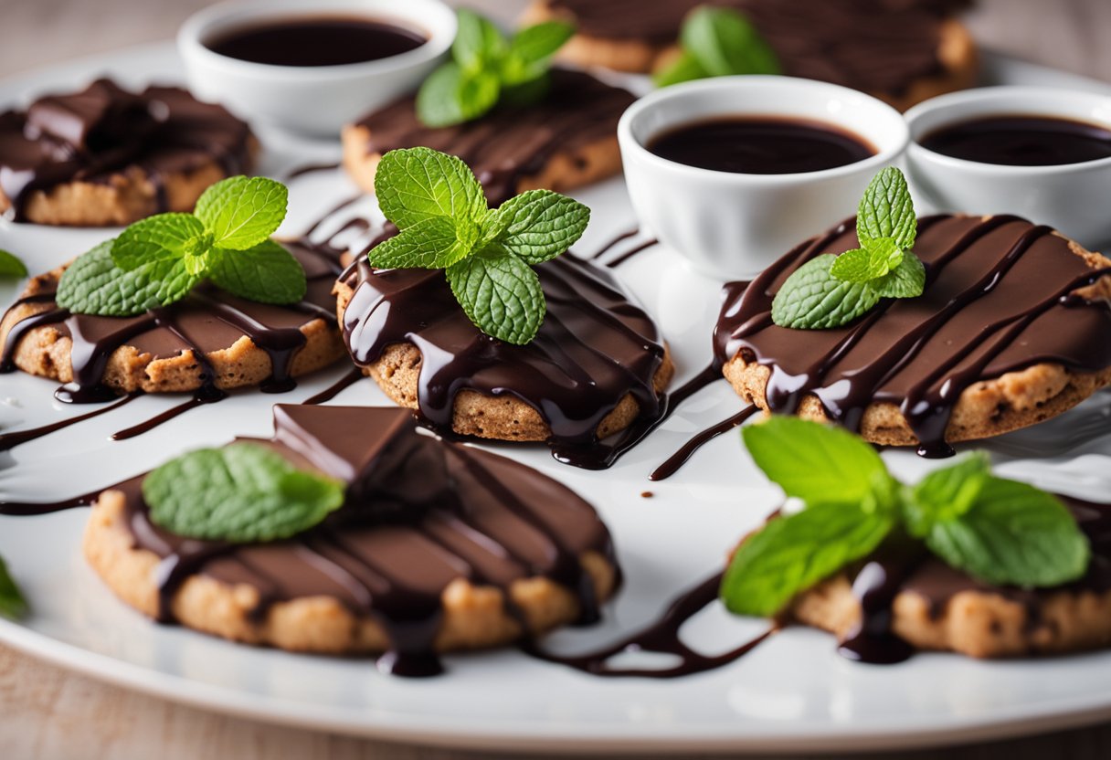 Fudge Mint Cookies