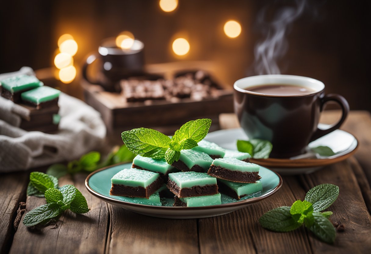 Fudge Mint Cookies