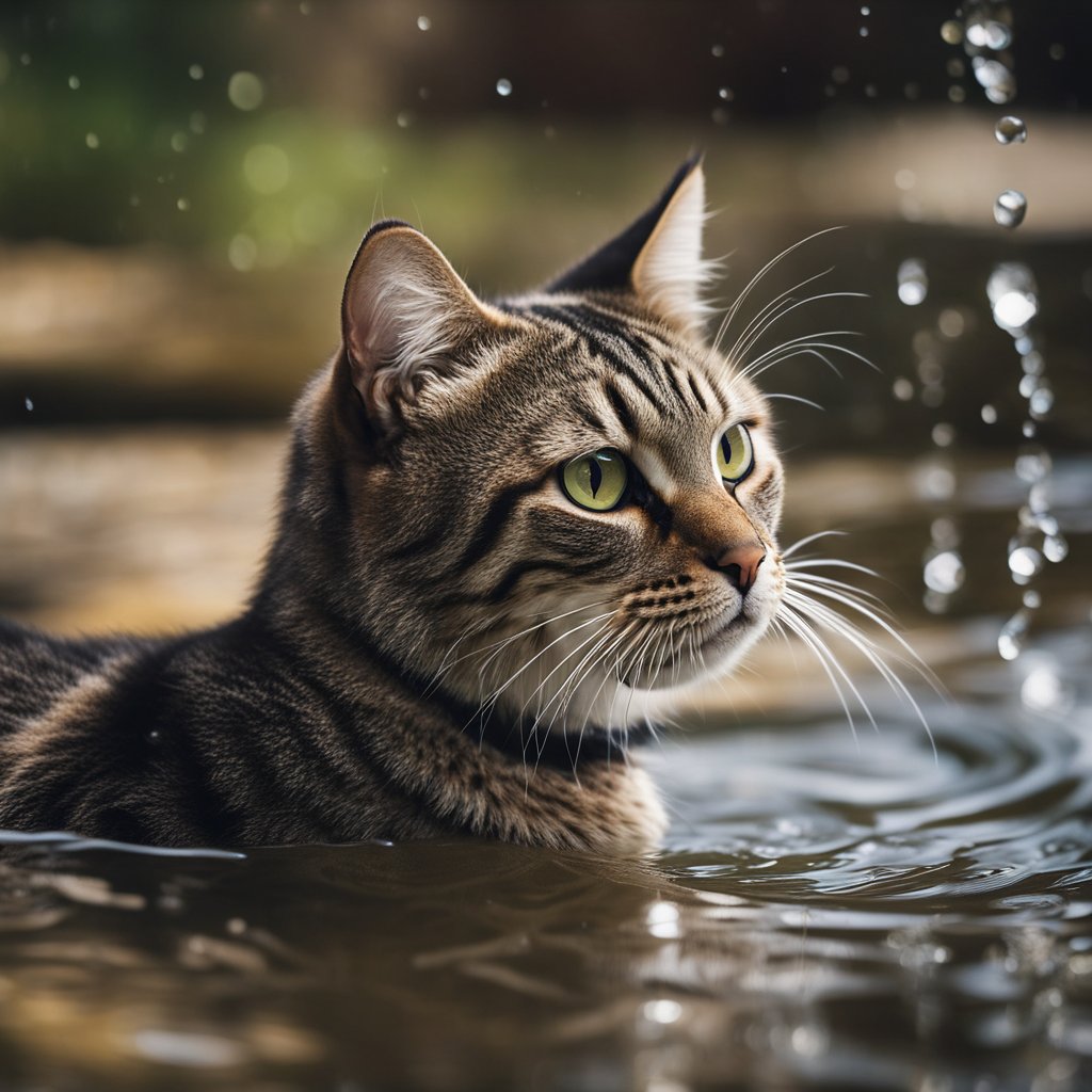 why do cats hate water