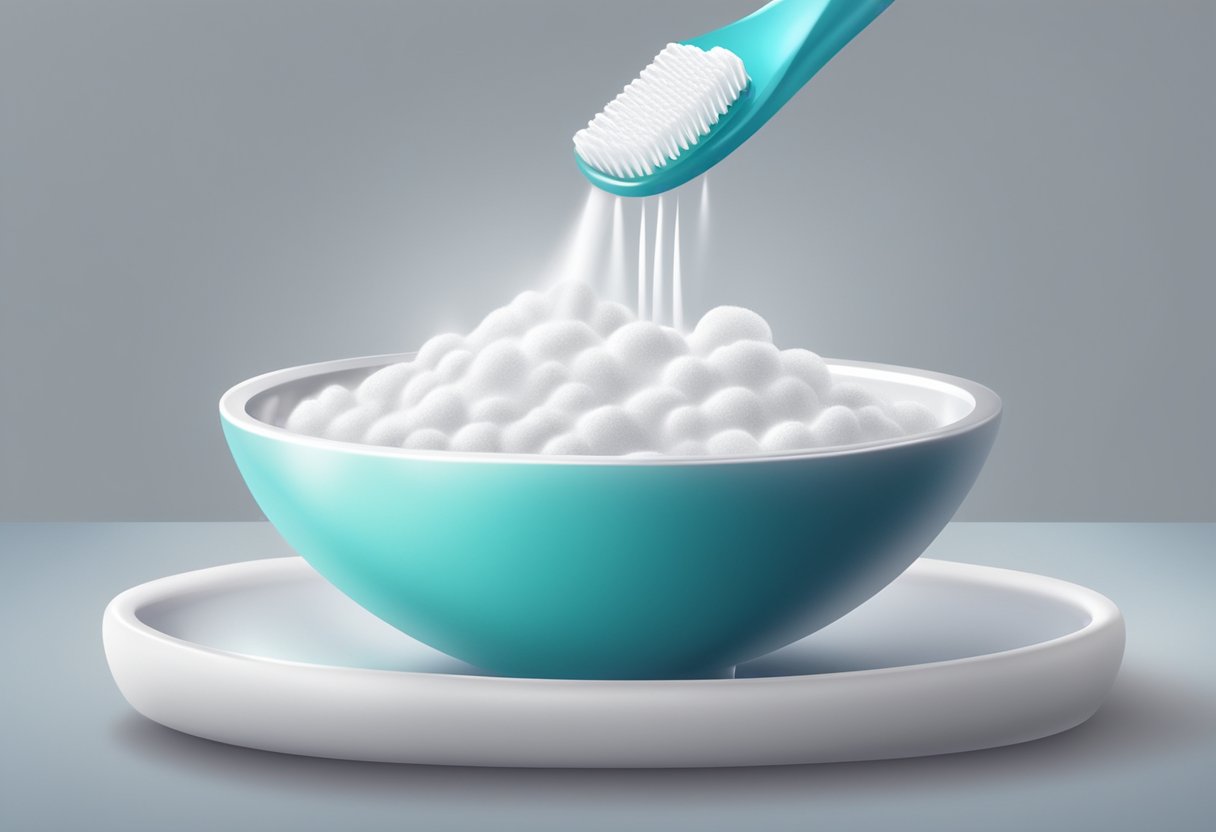 whiten your teeth with baking soda