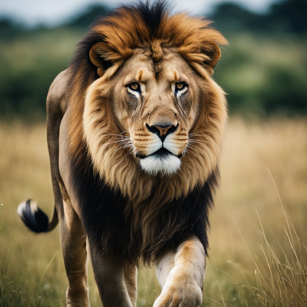 male African lion