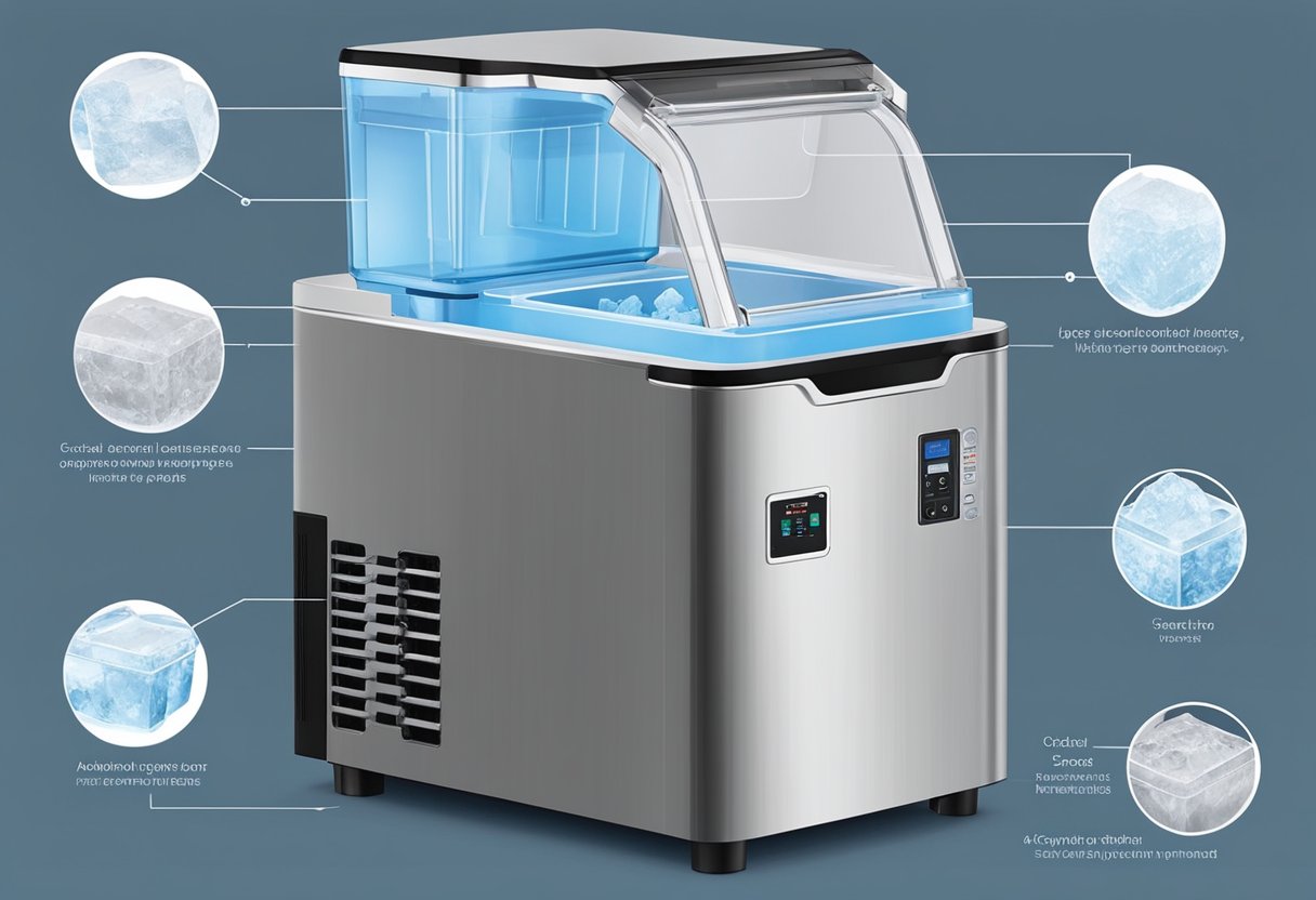 compact ice maker, it's important to consider the design and size