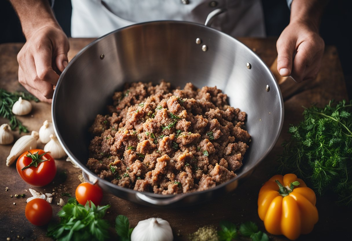 French Meat Stuffing Recipe