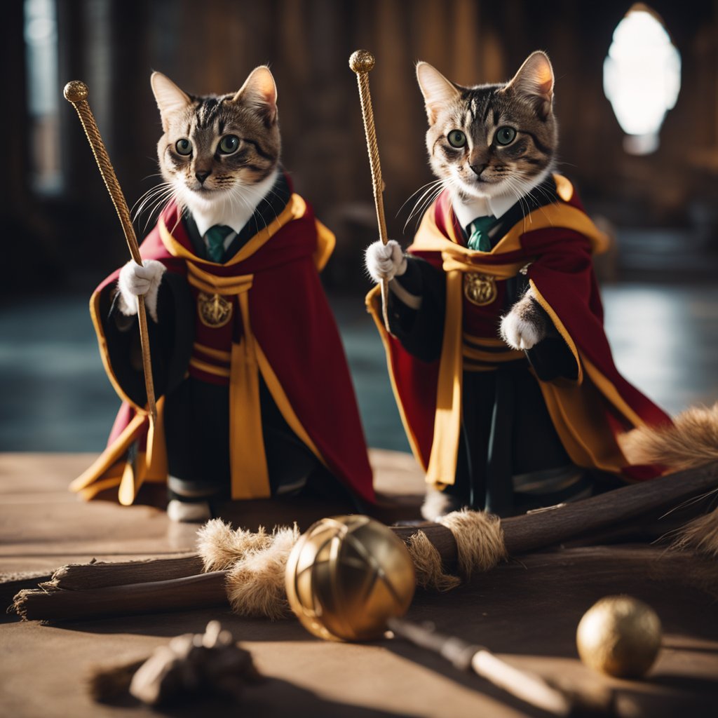 Harry Potter Cat Costumes AI