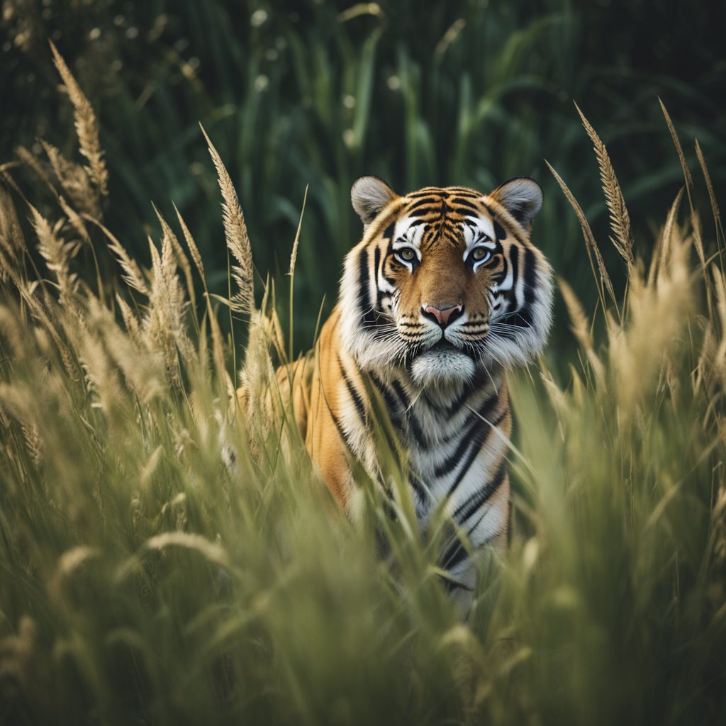 Tiger Stripe Camo: Ability to Hide in Plain Sight - The Tiniest Tiger