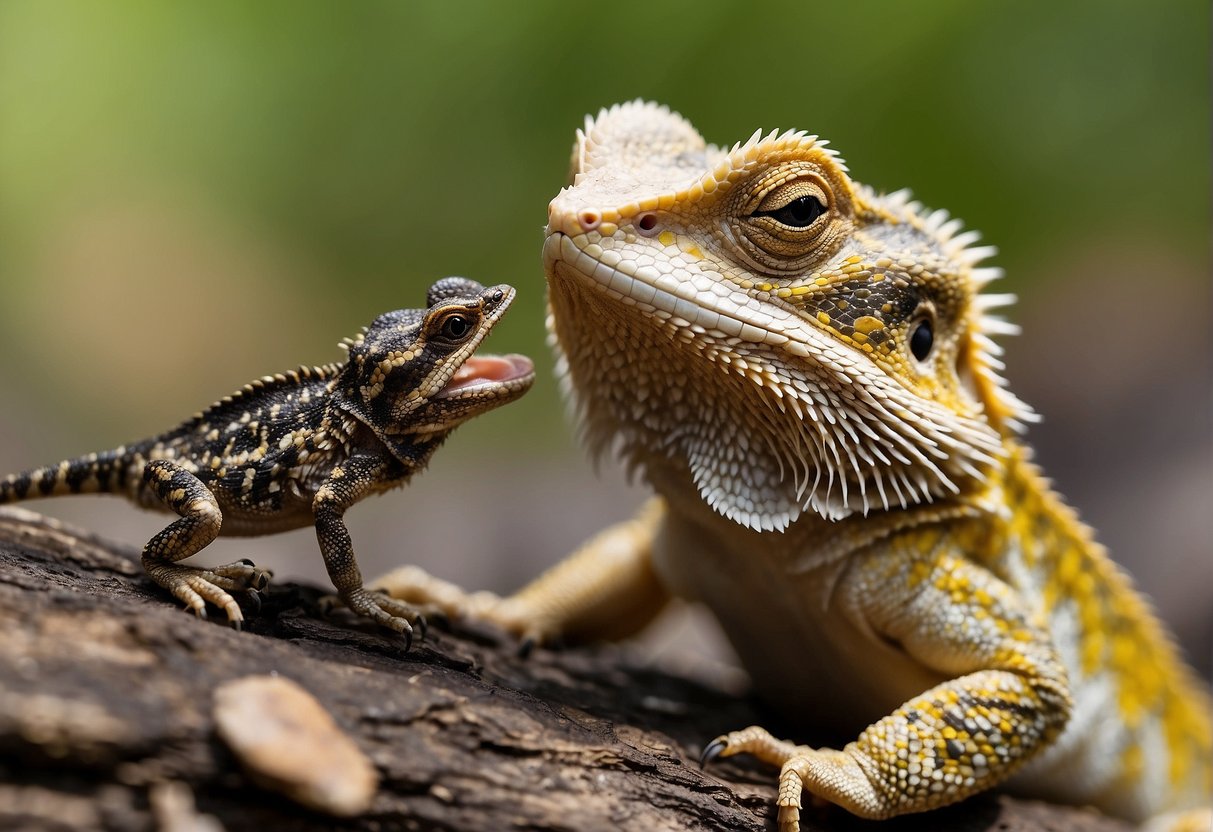 How Many Black Soldier Fly Larvae to Feed Your Bearded Dragon - Tiny
