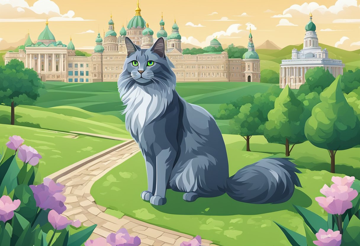 Russian Blue Maine Coon Mix: A Fur-tastic Feline Phenomenon - Happy Cat