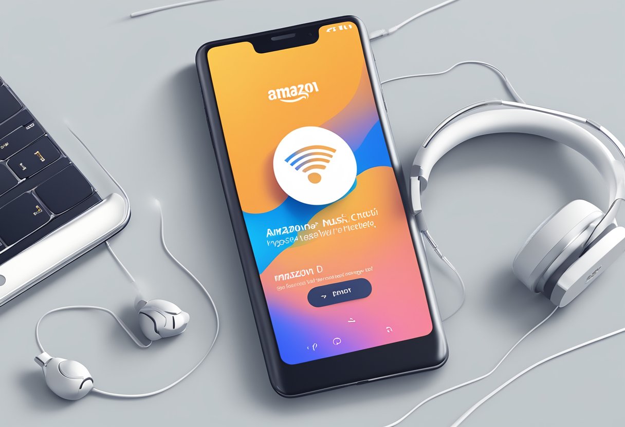 Amazon Music WIFI Error Page ~ Position Is Everything 