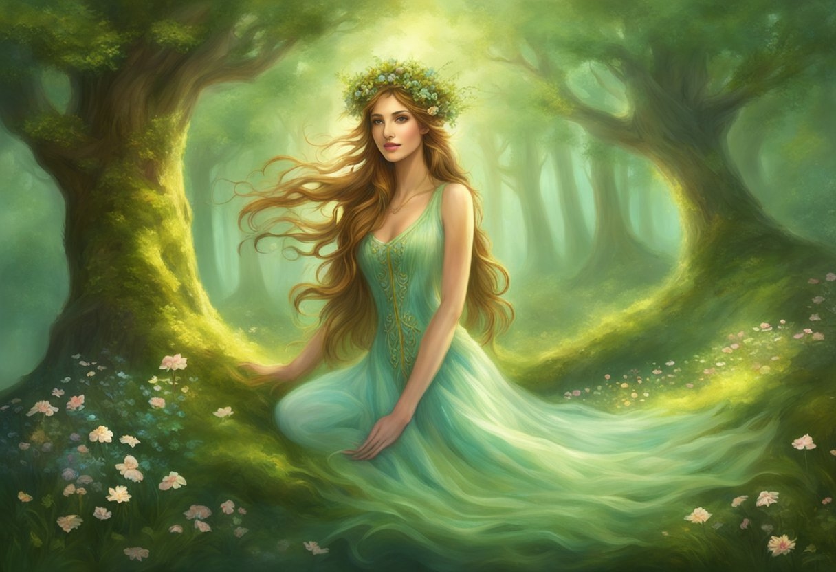 Dryad Mythical Creature Overview Mythical Encyclopedia